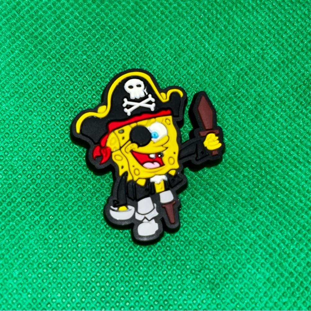 🌼 (5/$10 or 10/$15) NEW “SpongeBob SquarePants” Croc Charm Collection